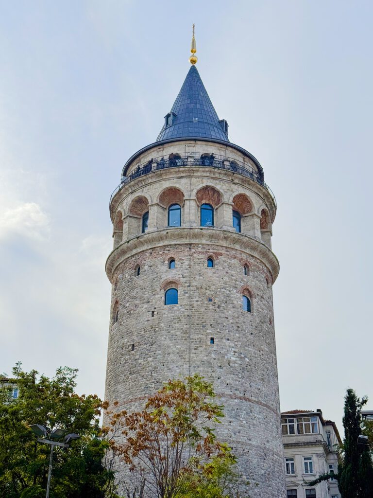 Galata Tower rising above Istanbul skyline